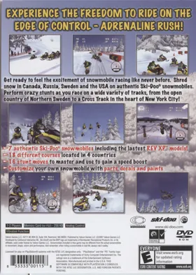 Ski-Doo Snow X Racing box cover back